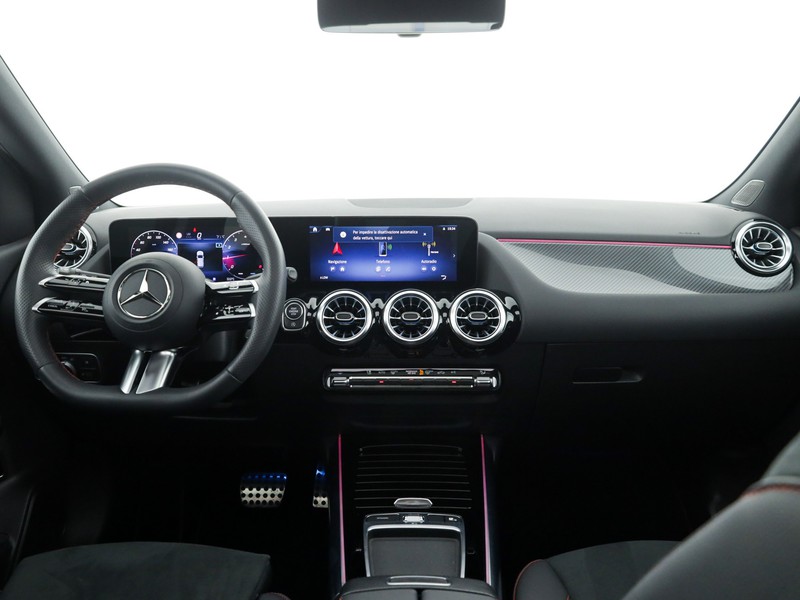 Mercedes Classe B 180 amg line advanced plus auto ibrido bianco