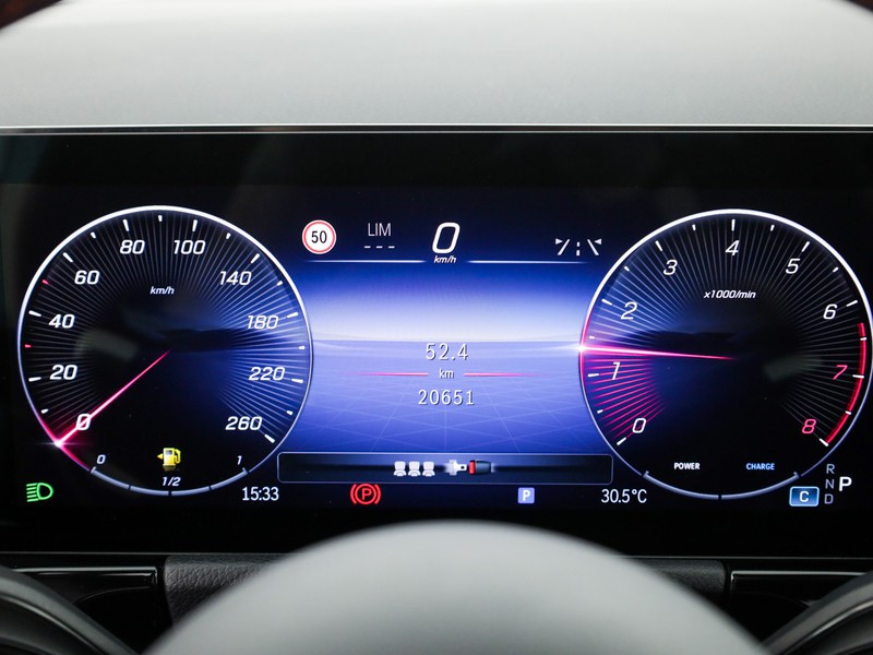 Mercedes Classe B 180 amg line advanced plus auto ibrido bianco