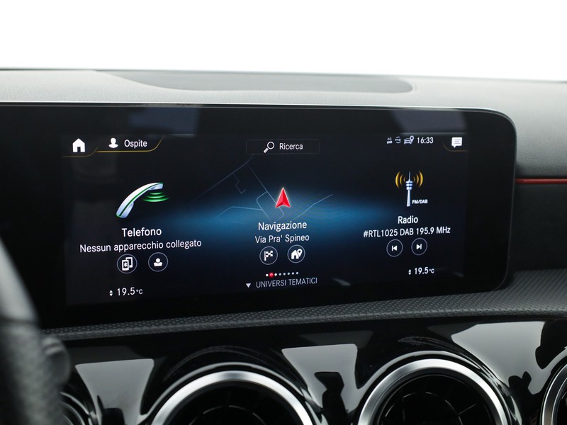 Mercedes Classe A 250 e phev (eq-power) premium auto ibrido nero