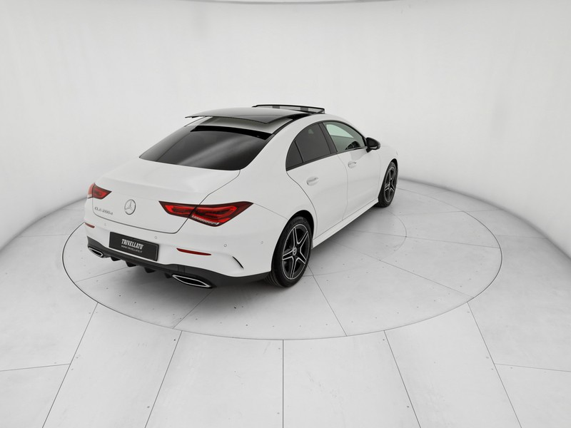 Mercedes CLA Coupè coupe 200 d premium auto diesel bianco