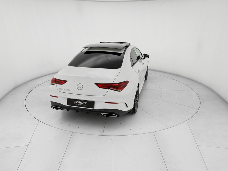 Mercedes CLA Coupè coupe 200 d premium auto diesel bianco