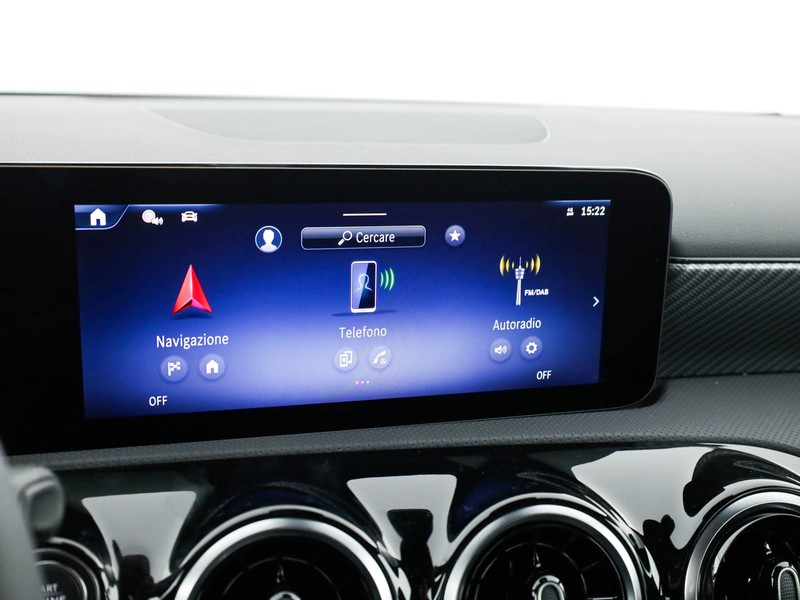 Mercedes Classe A 180 progressive extra auto benzina nero