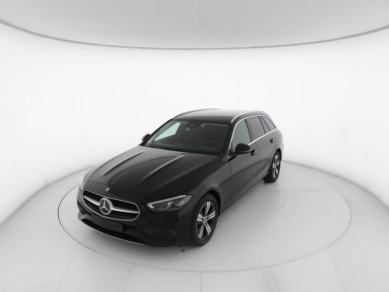 Mercedes Classe C SW sw 200 d mhev advanced auto ibrido nero