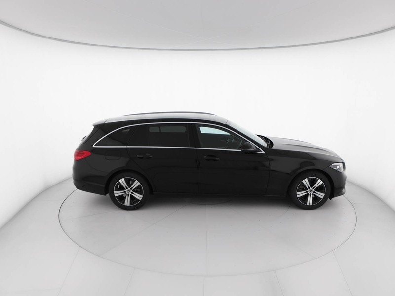 Mercedes Classe C SW sw 200 d mhev advanced auto ibrido nero