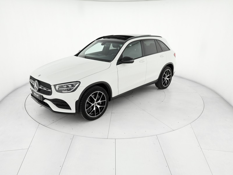 Mercedes GLC 220 d premium 4matic auto diesel bianco