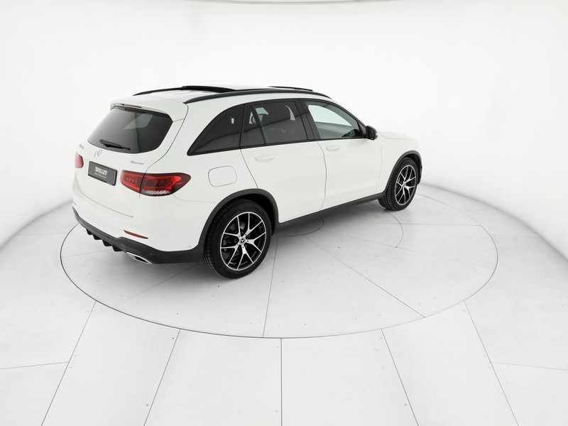 Mercedes GLC 220 d premium 4matic auto diesel bianco