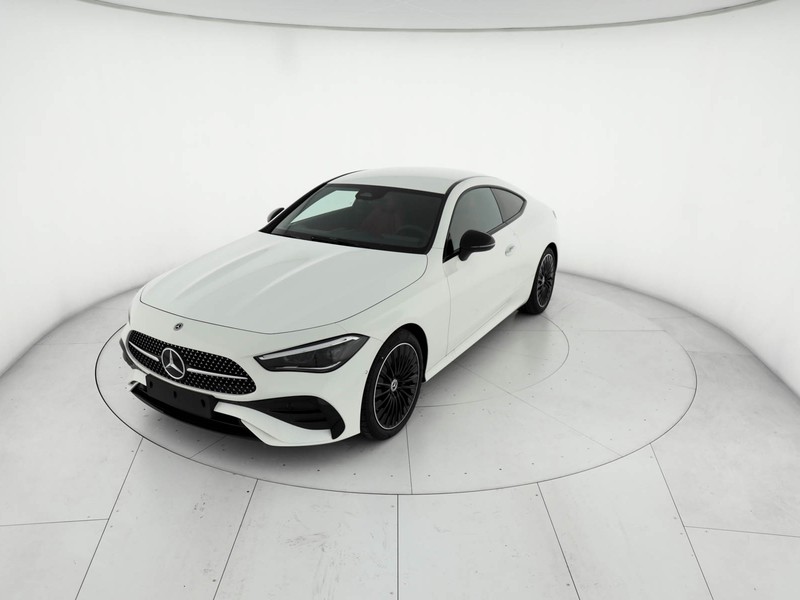 Mercedes CLE coupe 300 amg line advanced 4matic auto ibrido bianco