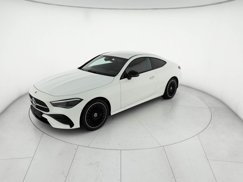Mercedes CLE coupe 300 amg line advanced 4matic auto ibrido bianco