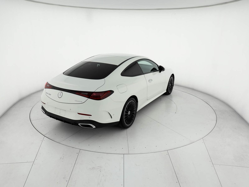 Mercedes CLE coupe 300 amg line advanced 4matic auto ibrido bianco