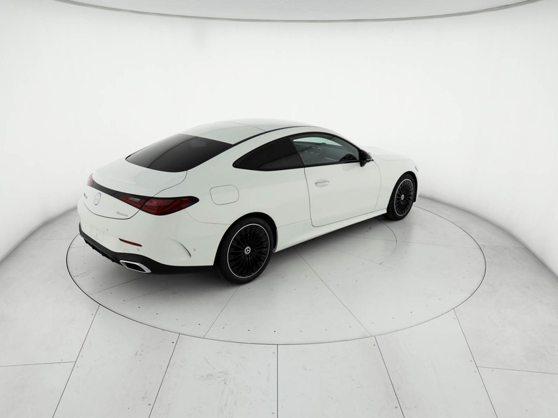 Mercedes CLE coupe 300 amg line advanced 4matic auto ibrido bianco