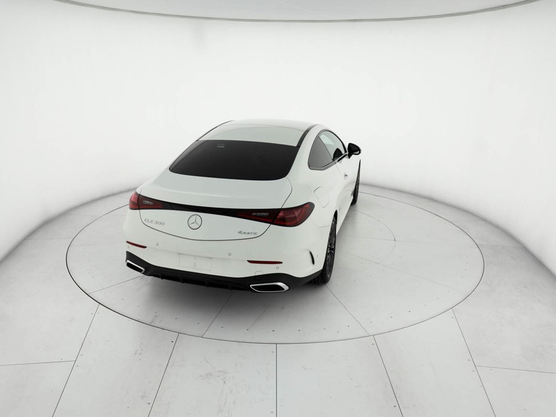 Mercedes CLE coupe 300 amg line advanced 4matic auto ibrido bianco