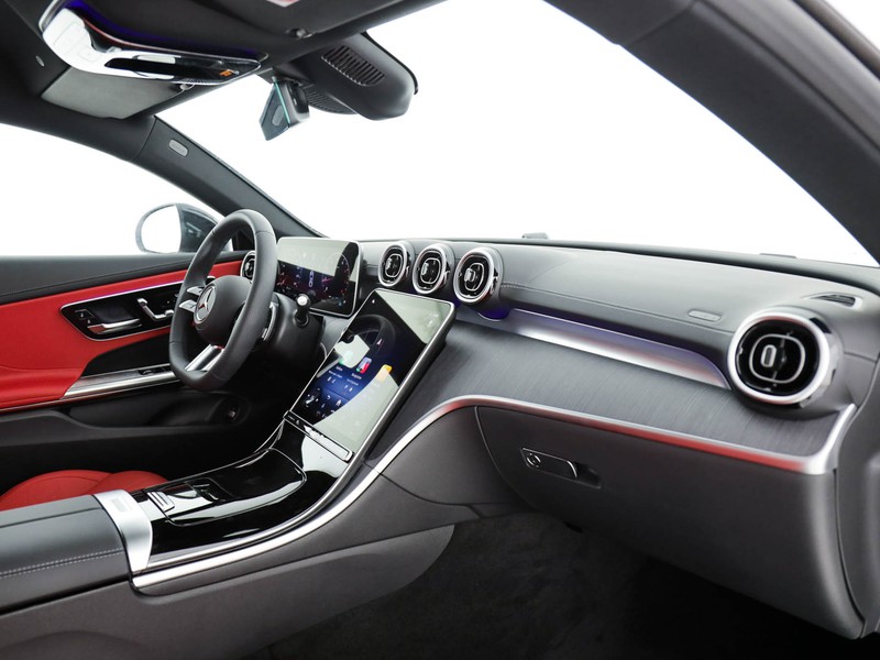 Mercedes CLE coupe 300 amg line advanced 4matic auto ibrido bianco