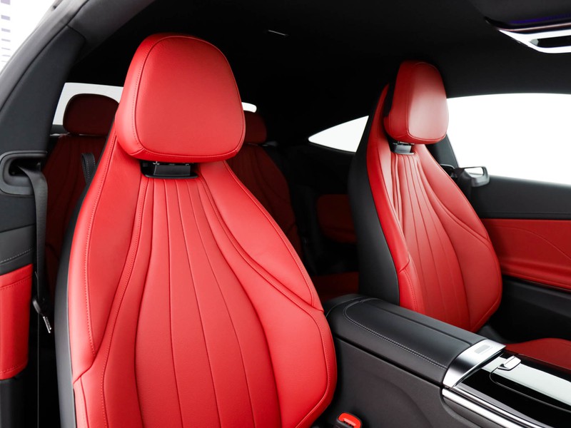 Mercedes CLE coupe 300 amg line advanced 4matic auto ibrido bianco