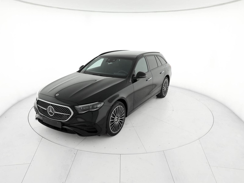 Mercedes Classe E SW sw 300 de phev amg line advanced plus 4matic auto ibrido nero