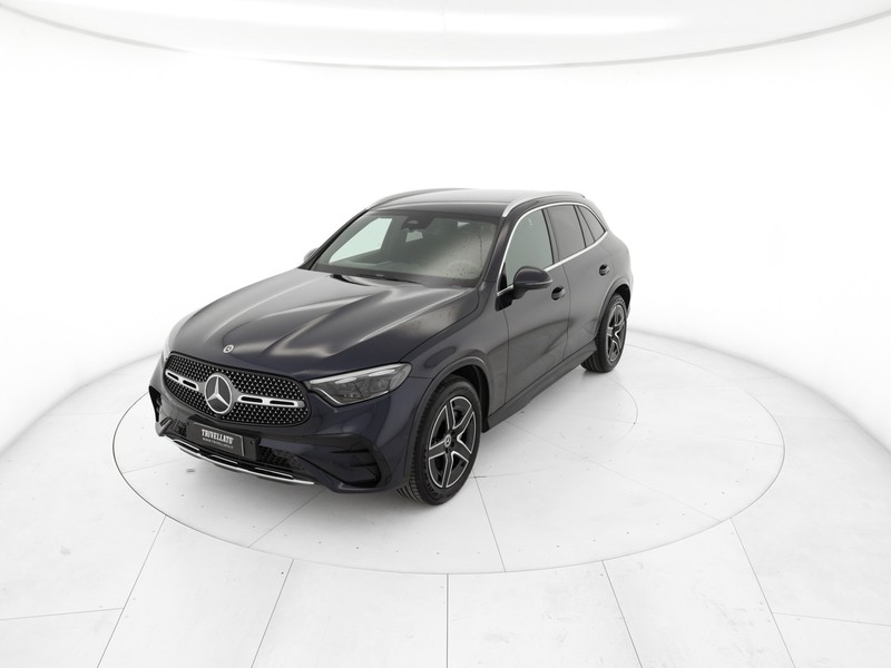 Mercedes GLC 220 d amg line advanced 4matic auto ibrido blu/azzurro