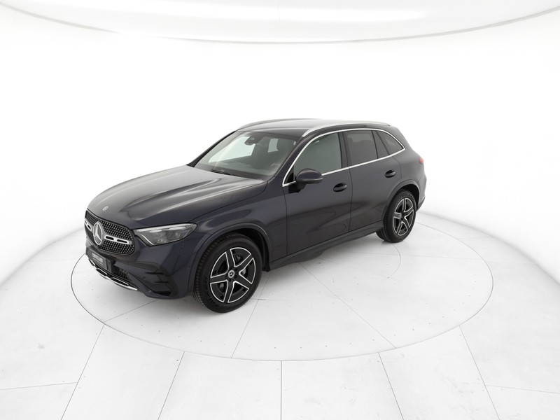 Mercedes GLC 220 d amg line advanced 4matic auto ibrido blu/azzurro