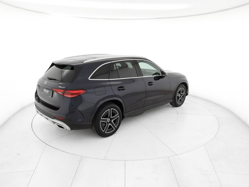 Mercedes GLC 220 d amg line advanced 4matic auto ibrido blu/azzurro