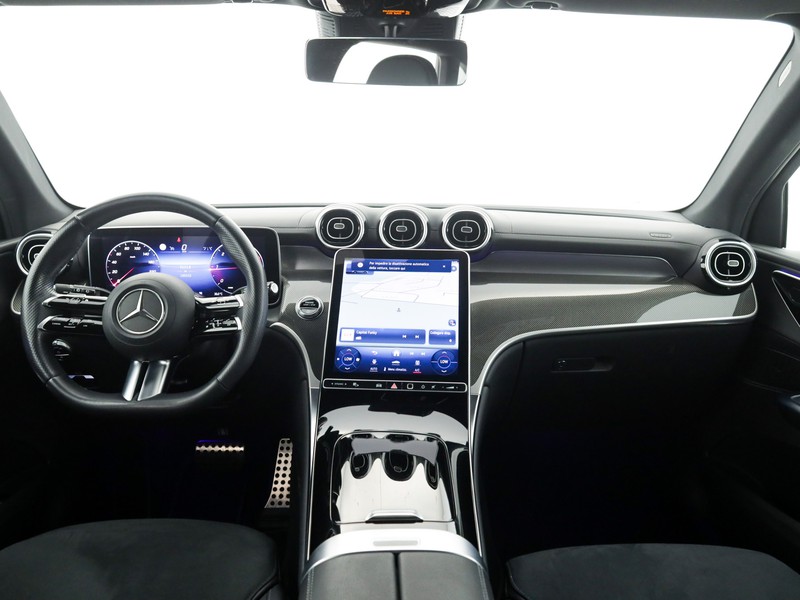 Mercedes GLC 220 d amg line advanced 4matic auto ibrido blu/azzurro