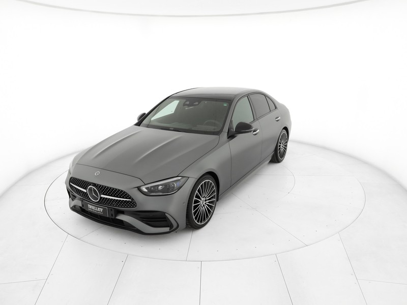 Mercedes Classe C Berlina 300 d mhev premium pro 4matic auto ibrido grigio