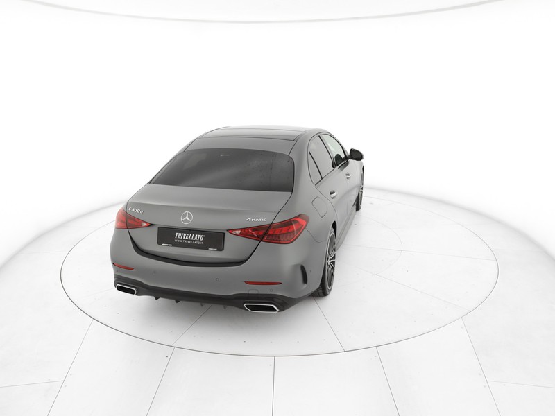 Mercedes Classe C Berlina 300 d mhev premium pro 4matic auto ibrido grigio