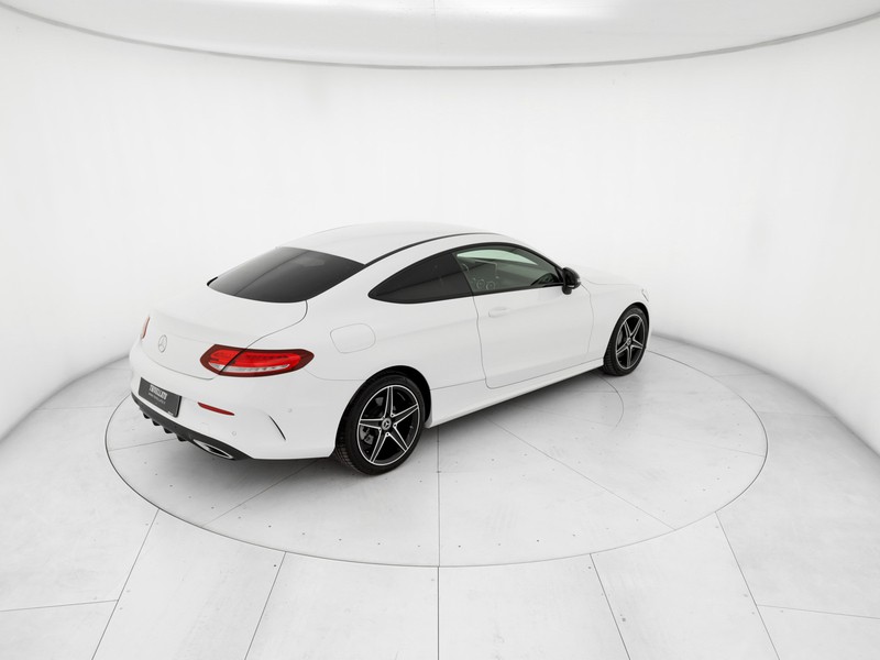 Mercedes Classe C Coupè coupe 220 d premium auto diesel bianco