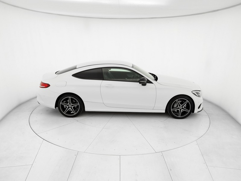 Mercedes Classe C Coupè coupe 220 d premium auto diesel bianco