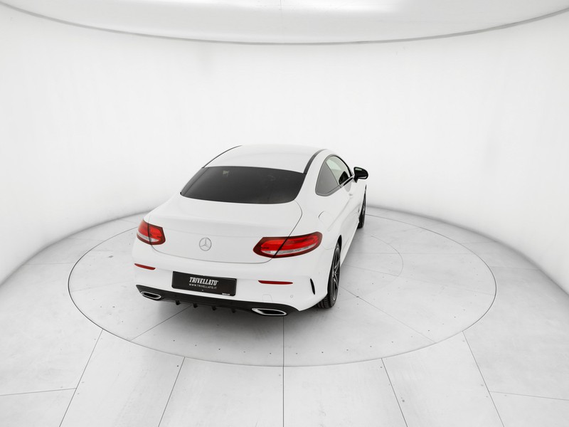 Mercedes Classe C Coupè coupe 220 d premium auto diesel bianco