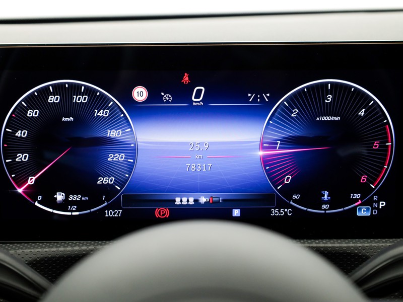 Mercedes Classe A 180 d amg line advanced plus digital edition auto diesel bianco