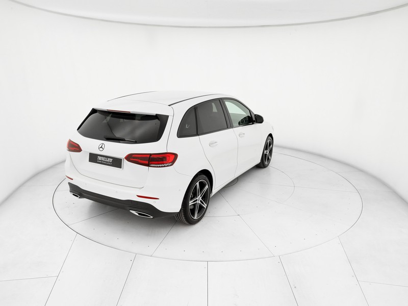 Mercedes Classe B 200 d sport plus auto diesel bianco