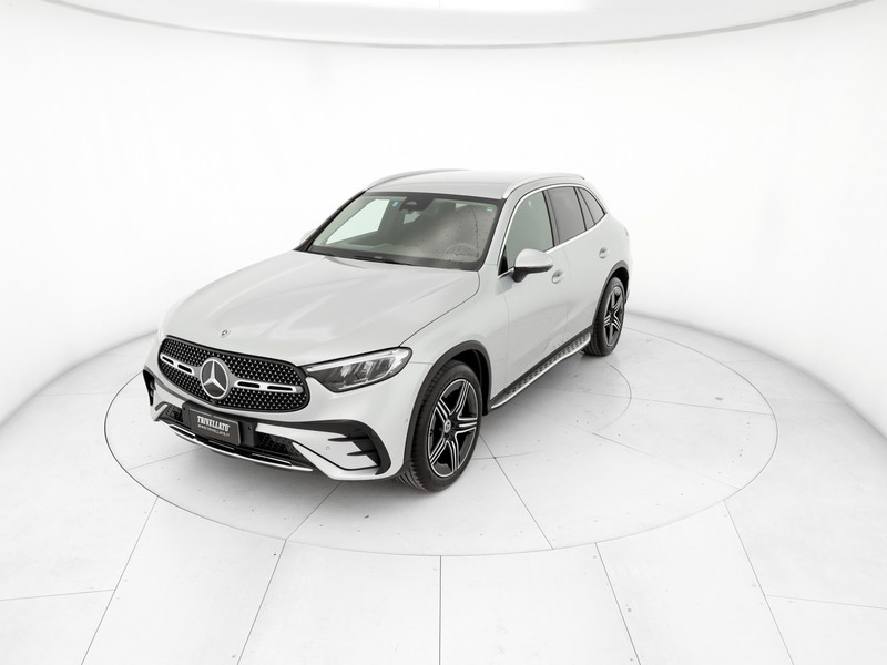Mercedes GLC 220 d amg line advanced plus 4matic auto ibrido argento