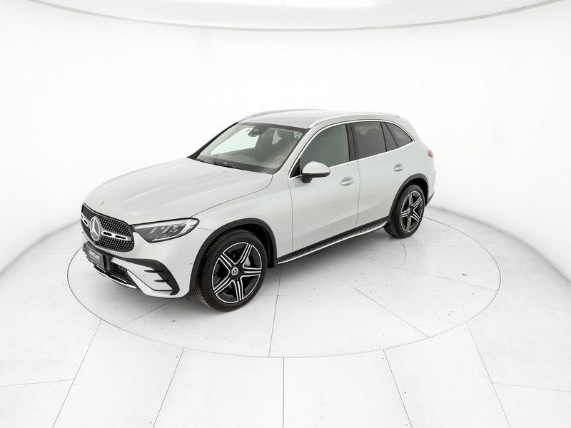 Mercedes GLC 220 d amg line advanced plus 4matic auto ibrido argento