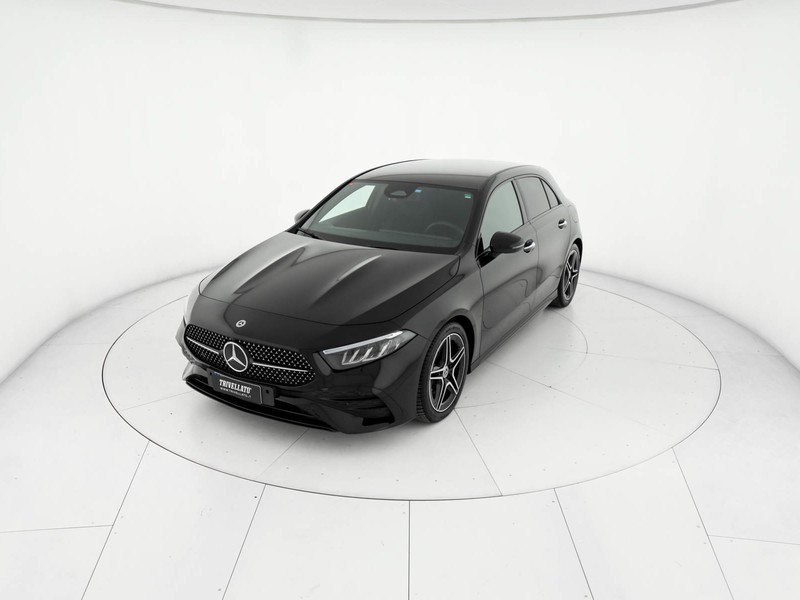 Mercedes Classe A 180 amg line advanced plus auto ibrido nero