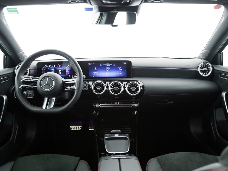 Mercedes Classe A 180 amg line advanced plus auto ibrido nero