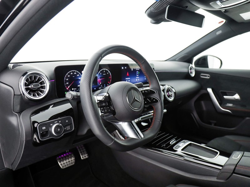 Mercedes Classe A 180 amg line advanced plus auto ibrido nero