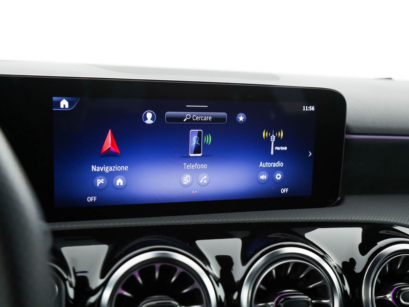 Mercedes Classe A 180 amg line advanced plus auto ibrido nero