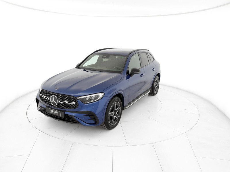 Mercedes GLC 220 d amg line advanced 4matic auto ibrido blu/azzurro