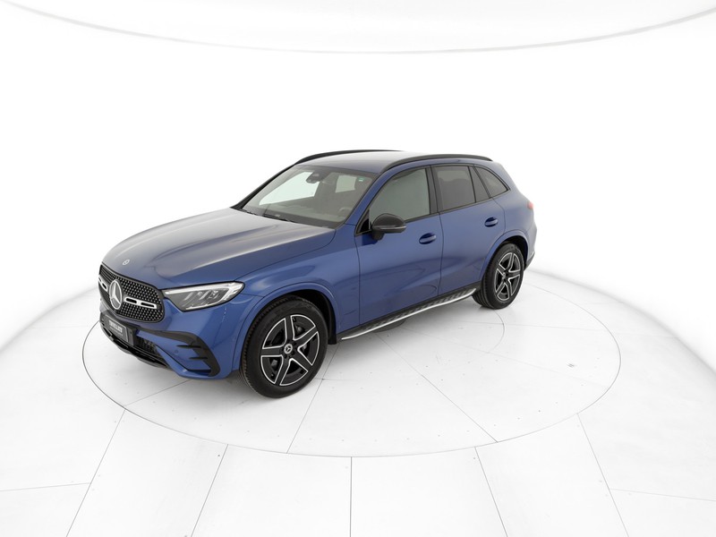 Mercedes GLC 220 d amg line advanced 4matic auto ibrido blu/azzurro