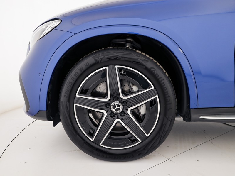 Mercedes GLC 220 d amg line advanced 4matic auto ibrido blu/azzurro