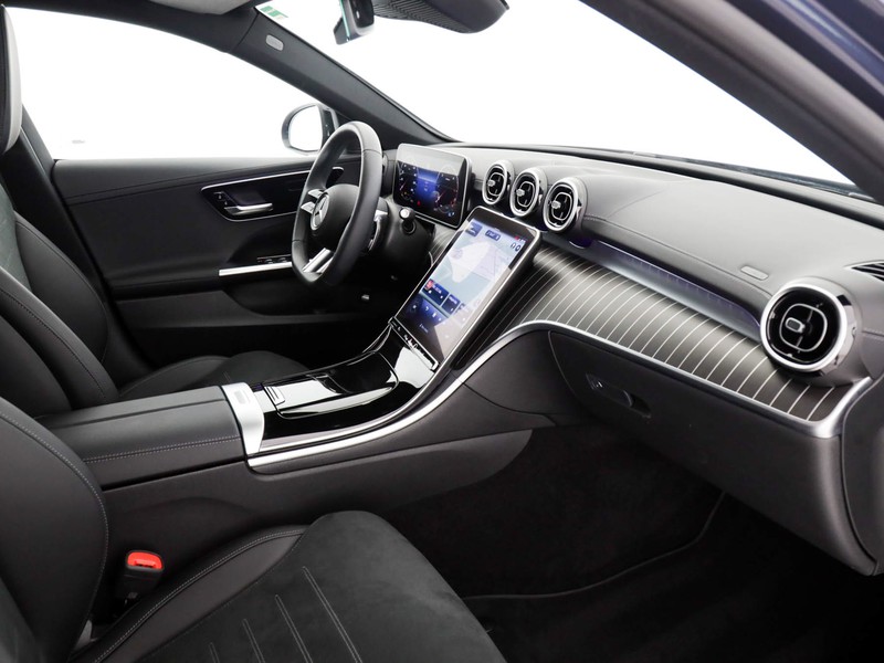 Mercedes Classe C SW sw 200 d mhev amg line advanced auto ibrido blu/azzurro