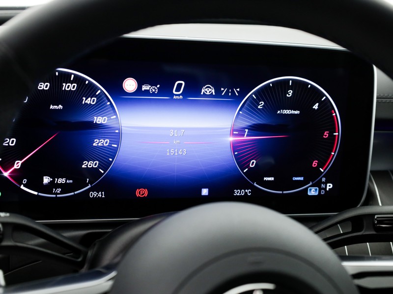 Mercedes Classe C SW sw 200 d mhev amg line advanced auto ibrido blu/azzurro