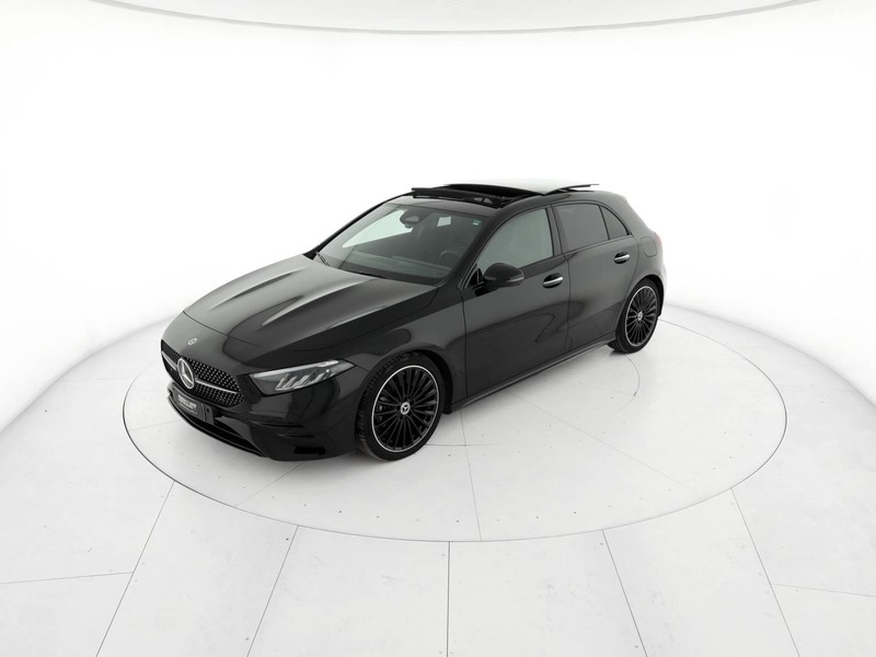 Mercedes Classe A 180 d amg line advanced plus auto diesel nero