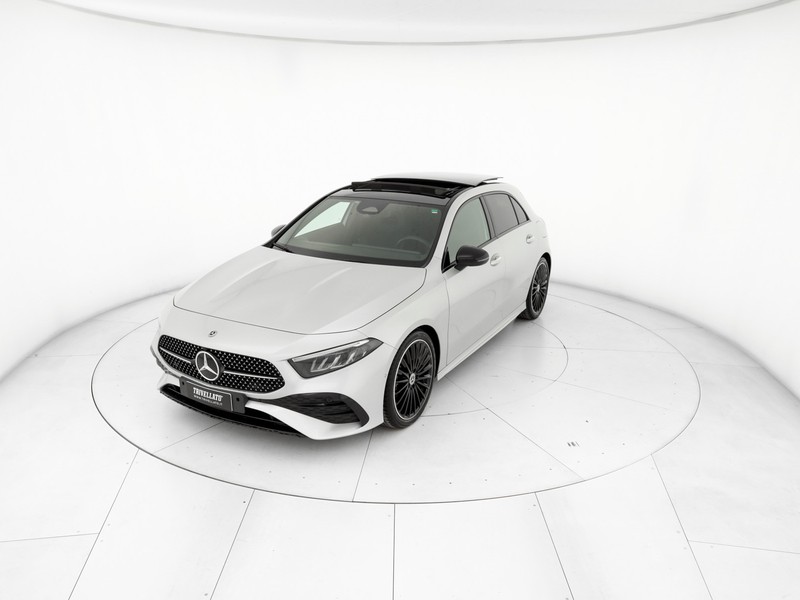 Mercedes Classe A 180 d amg line advanced plus auto diesel argento