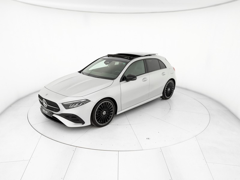 Mercedes Classe A 180 d amg line advanced plus auto diesel argento