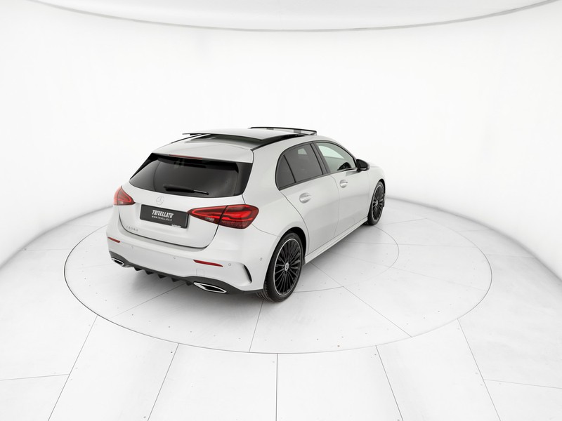 Mercedes Classe A 180 d amg line advanced plus auto diesel argento
