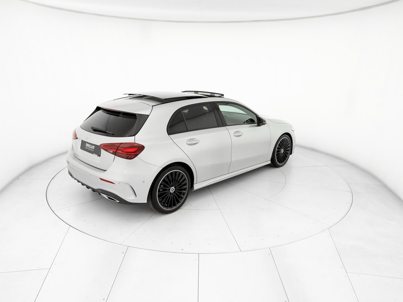 Mercedes Classe A 180 d amg line advanced plus auto diesel argento
