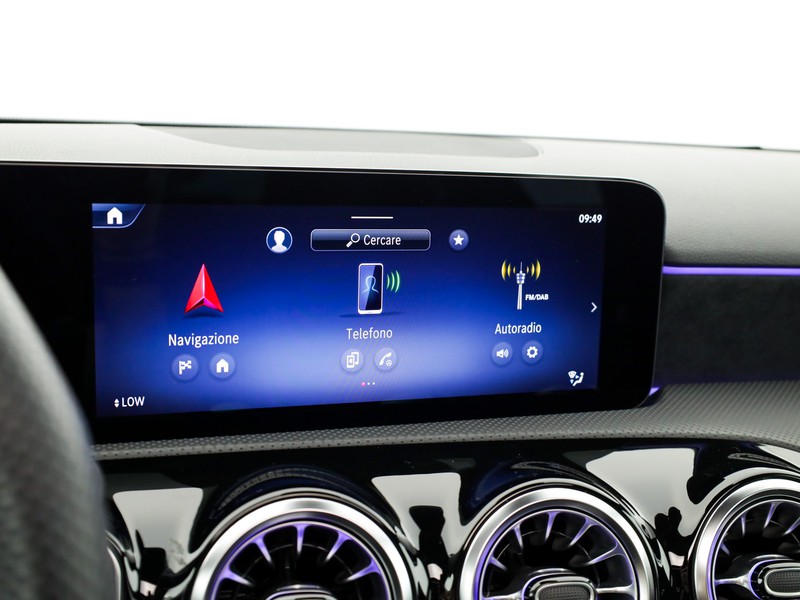 Mercedes Classe A 180 d amg line advanced plus auto diesel argento