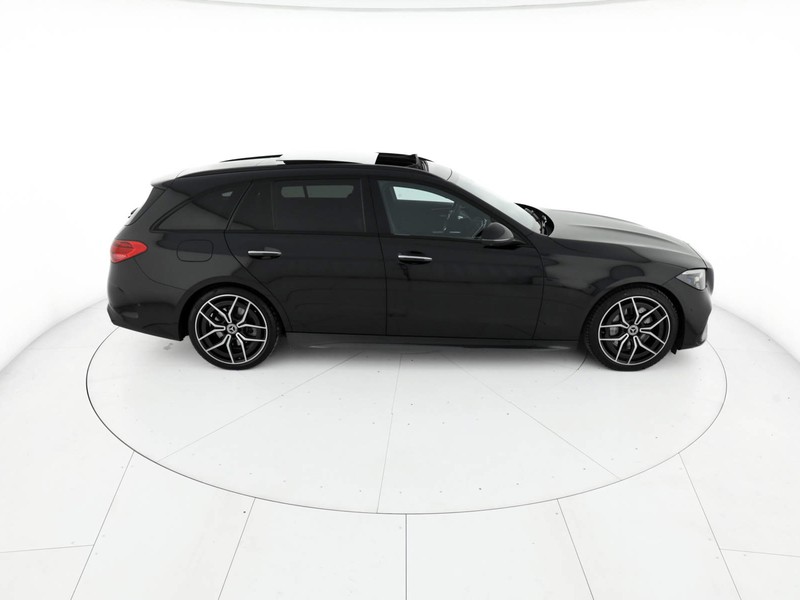Mercedes Classe C SW sw 220 d mhev premium pro 4matic auto ibrido nero