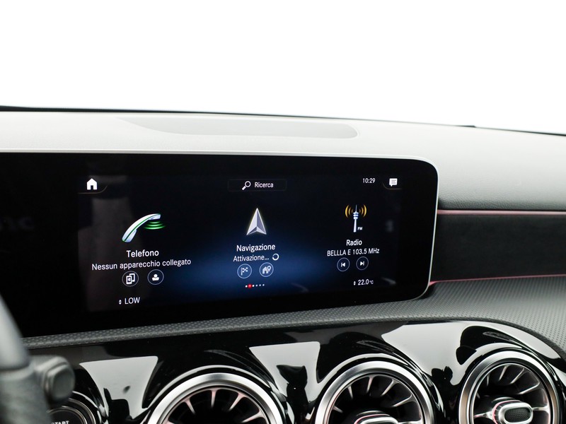Mercedes Classe A 220 premium auto benzina argento