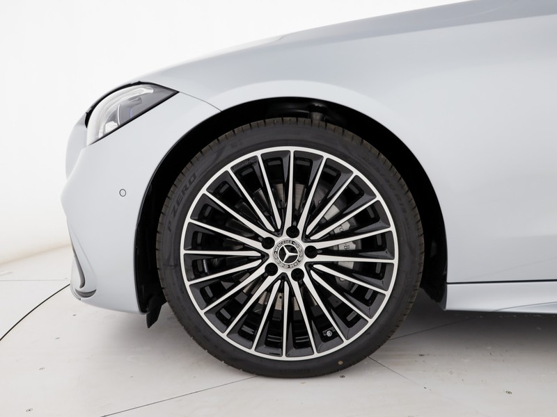 Mercedes Classe C Berlina 220 d mhev amg line premium plus 4matic 197cv auto ibrido argento