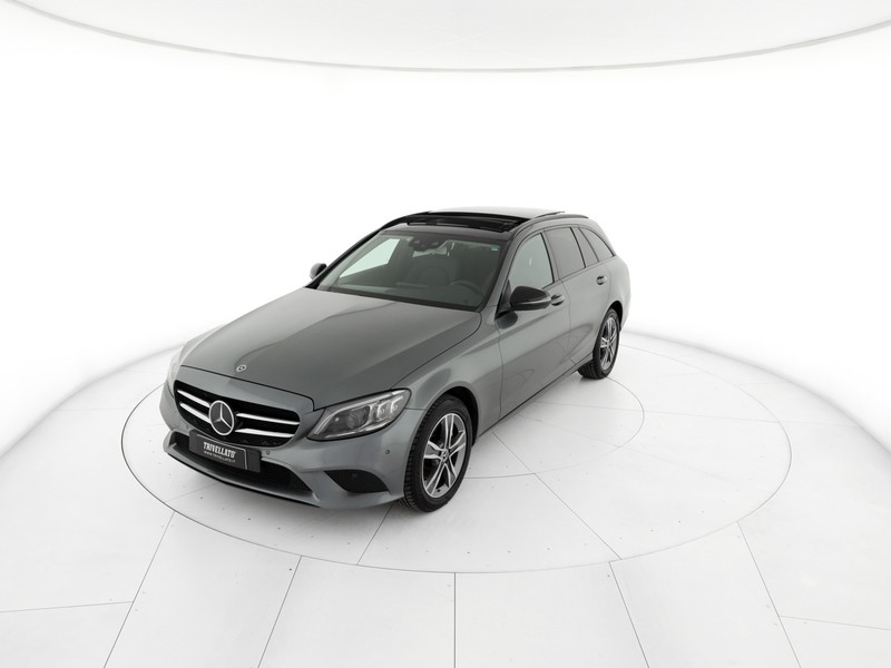 Mercedes Classe C SW sw 220 d sport 4matic auto diesel grigio